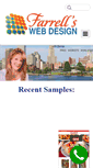 Mobile Screenshot of farrellswebdesign.com